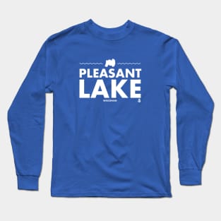 Marquette County, Waushara County, Wisconsin - Pleasant Lake Long Sleeve T-Shirt